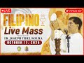 FRIDAY FILIPINO ONLINE LIVE MASS TODAY ||OCTOBER 17, 2025 || FR. JOSEPH FIDEL ROURA