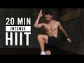 20 MIN FULL BODY CARDIO HIIT Workout (Intense, No Equipment)