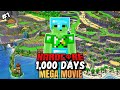 I Survived 1,000 days in REAL Hardcore Minecraft! [MEGA MOVIE] #1