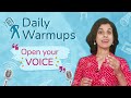 Daily Warmups Ep #1 | Opening up your voice | VoxGuru ft. Pratibha Sarathy
