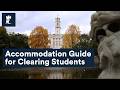 Your guide to accommodation through clearing | University of Nottingham