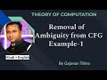 Removal of Ambiguity From CFG Example-1 | Theory of Computation