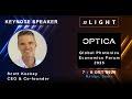 Scott Keeney, nLIGHT CEO \u0026 Co-founder, delivers keynote at Global Photonics Economic Forum 2025
