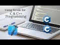 Using Xcode to write \u0026 run C and C++ Programs.