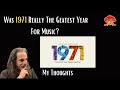 1971 The Best Year For Music? Apple + Series Review