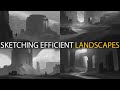 How To Sketch Landscapes: Tutorial