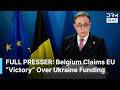 FULL PRESSER: Belgian PM Bart De Wever Claims EU ‘Victory’ Over €90 Billion Ukraine Funding | AC1B