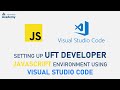 Configure UFT Developer for JavaScript using Visual Studio Code