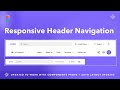 Design Responsive Header Navigation in Figma - Auto Layout