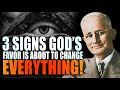 3 Signs God’s Favor Is About to Change Everything for You – Napoleon Hill