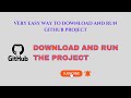 How to Download and Run Project from Github