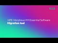 HPE Morpheus VM Essential Software Migration Tool