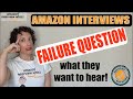 Exactly What Amazon Interview Questions On Failure Are Looking For