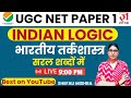 PART-1 LOGICAL REASONING | INDIAN LOGIC | सरल शब्दों में भारतीय तर्कशास्त्र |UGC NET PAPER 1|SHEFALI
