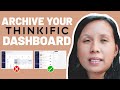 Ultimate Guide To Organizing Your Thinkific Course Dashboard- No More Messy Organization