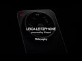 Leica Leitzphone powered by Xiaomi | Philosophy