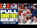 Anaheim Ducks at Colorado Avalanche | FULL Shootout Highlights - January 21, 2026