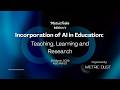 MetricTalks Edition V - Incorporation of AI in Education