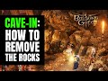 How to remove CAVE-IN Rocks at Grymforge in Baldur's Gate 3