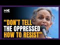 Author Arundhati Roy lambasts ‘US and Israel’s genocide in Gaza’ at London award ceremony