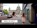 Northern Ireland Belfast City Centre Walking Tour 4k
