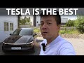 Family trip to Lilleputthammer with Tesla Model Y LR Juniper