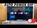 How To Disable 'Auto Power Off' On Samsung Smart TV