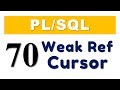 PL/SQL tutorial 70: PL/SQL Weak Ref Cursor in Oracle Database