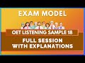 OET LISTENING TEST 18 - LISTENING WITH MIHIRAA