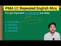 PMA LC Academics Test English Questions | Academic Test Preparation | English Grammar