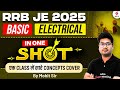 RRB JE 2025 Electrical | Basic Electrical In One Shot | RRB JE Electrical Classes by Mohit Sir