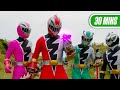 Green \u0026 Black Rangers Unlocked 🖤💚 | Power Rangers Dino Fury 🦖 | Best Fights |  Cartoon | 20 Mins
