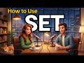 How to Use SET in Everyday English | Daily English Conversations | English Podcast
