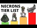 Codex Necrons Unit Tier List in Warhammer 40K - Strongest + Weakest Necron Datasheets