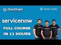 ServiceNow Full Course in 2023 | ServiceNow Admin and Developer Training | Gautham Digital Learning