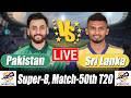 Sri Lanka vs Pakistan 2026 Score  50th T20 Commentary | T20 World Cup 2026 |