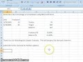 00020 - Determine The Percentage Of Completion Using Microsoft Excel