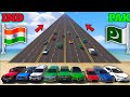 GTA 5 INDIA VS PAKISTAN VS BANGLADESH CARS EXTREME HIGHWAY DRAG RACE CHALLENGE - Gta 5 Gameplay