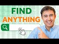 Make a Search Bar in Excel to Find Anything!