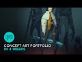 Level-up Your Concept Art Portfolio in 4 Weeks. Really.