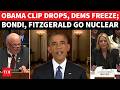 Bondi Watches, Dems Freeze: Fitzgerald Drops Obama Video Backing Trump-Style Ops Against Illegals