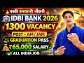 IDBI JAM Vacancy 2026 | IDBI JAM Notification 2026 | IDBI Assistant Manager Notification 2026 