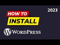 How to Install WordPress – Step by Step Tutorial for Beginners