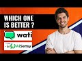 Wati vs AiSensy | Best WhatsApp Business Tool?