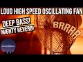 POWERFUL REVERBED OSCILLATING FAN NOISE FOR SLEEPING 😴 | BLACK SCREEN