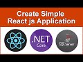 Create React js Application in ASP.Net Core 6