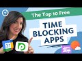 Top 10 FREE Timeblocking Apps