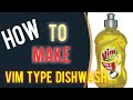 How to make a transparent dishwash || Dishwash liquid making formula || quick \u0026 easy steps
