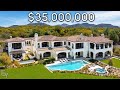 Inside a $35,000,000 CALIFORNIA MEGA MANSION with Ocean Views!