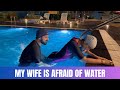 My wife Shilpa was hydrophobic until now | Sajid Shilpa Vlogs